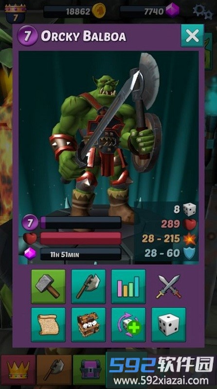 兽人地牢游戏截图1