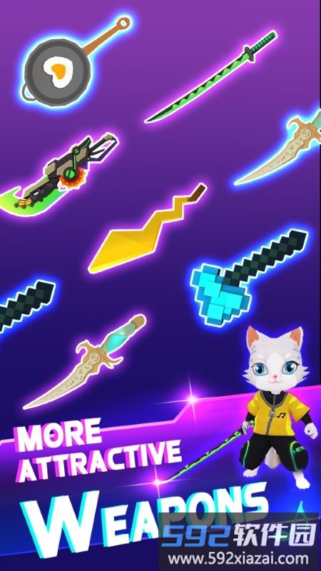 刀剑大师音速猫游戏(blade master)截图2