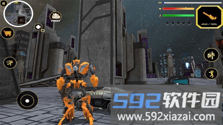 超级机械人大战3d游戏截图2