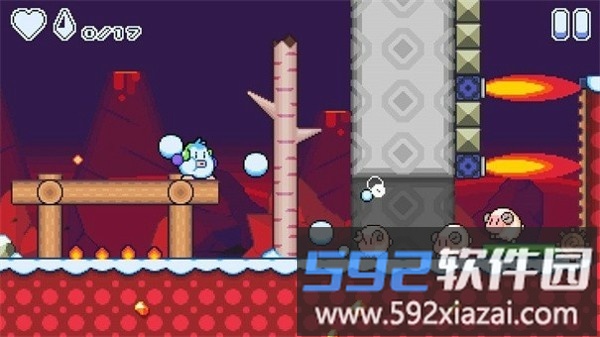 雪童雪上游乐场游戏(snow kids)截图1