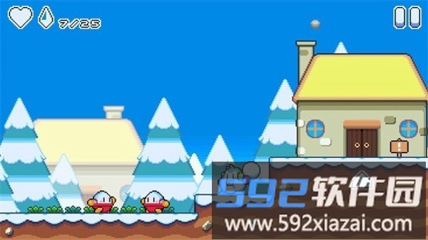 雪童雪上游乐场游戏(snow kids)截图2