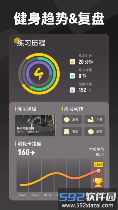 硬汗健身app截图5