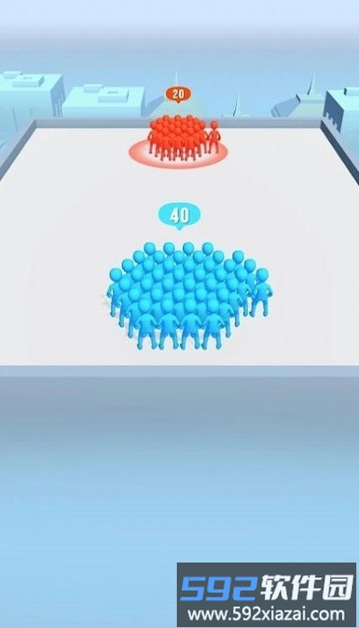 颜色帮派对抗游戏截图3