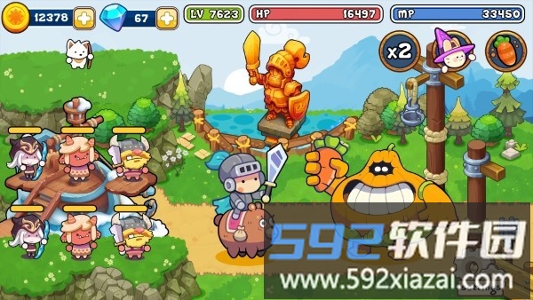 城堡防御战斗冲锋游戏截图3