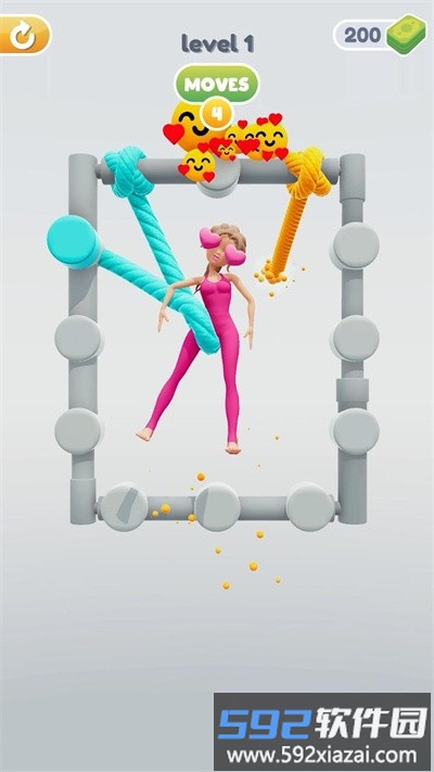 解绳救人最新版(body rope)截图1