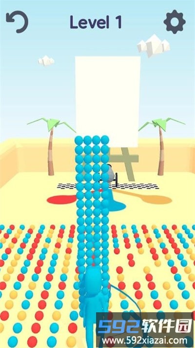 彩炮绘画最新版(color stack shoot)截图1