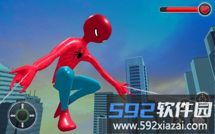 蜘蛛火柴人城市战斗游戏截图3