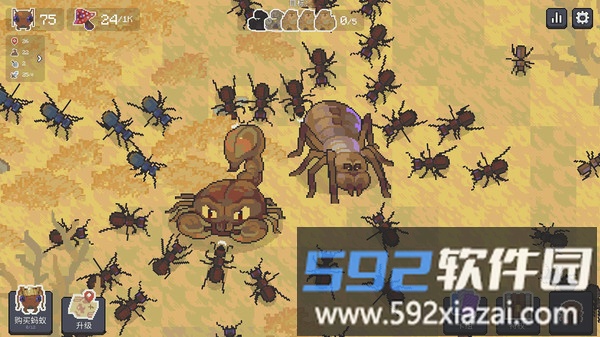 蚂蚁进化模拟截图3