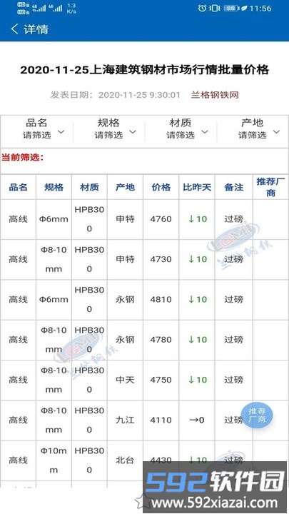 兰格钢铁网官方版截图2