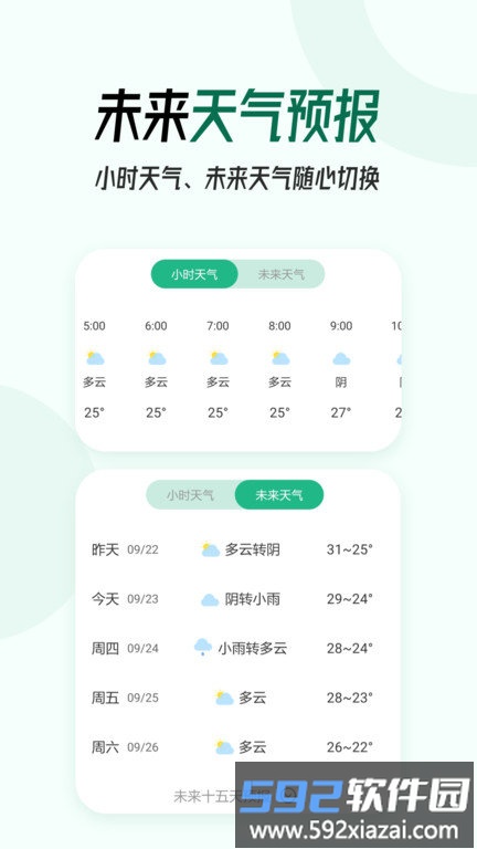 本地实时天气预报app截图3