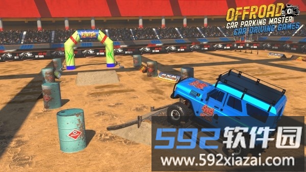 越野停车特技挑战游戏(car parking 3d)截图2