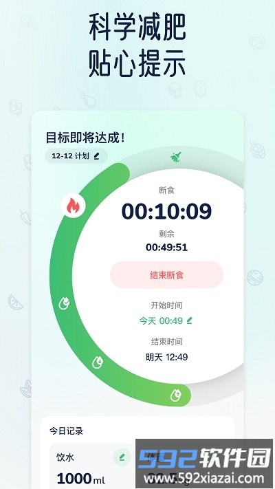薄荷轻断食app截图4