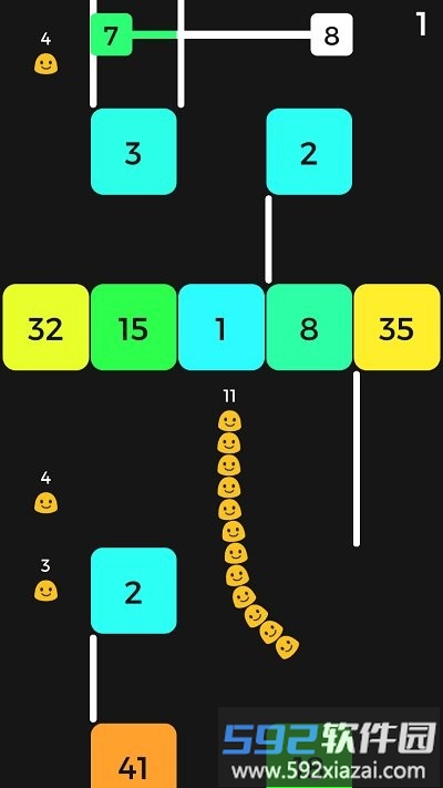 贪吃蛇顶砖块手游截图1