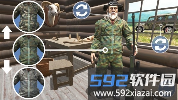 猎人辛游戏(hunter sim)截图1
