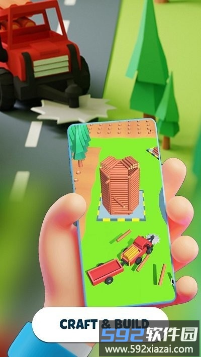 木材制造商游戏(lumber builder)截图1