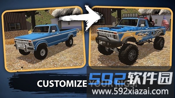 夺命飞车极速狂飙游戏(off road outlaw)截图1