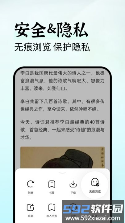 隐私侠浏览器手机版截图3