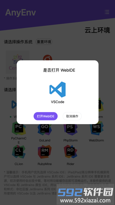 anyenv云在线编程app截图5