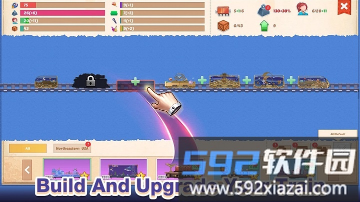 大铁路时代火车游戏截图3