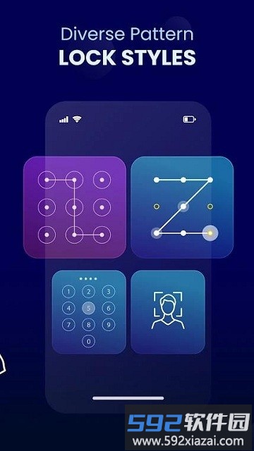 模式锁定屏幕软件(Pattern Lock Screen)截图1