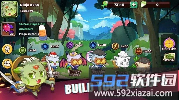 忍猫大乱斗游戏(ninneko)截图1