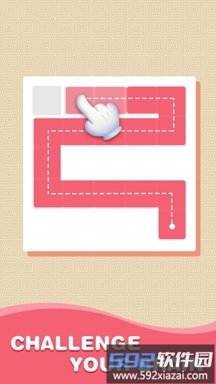 卡通连线拼图游戏(one liner line to win)截图3