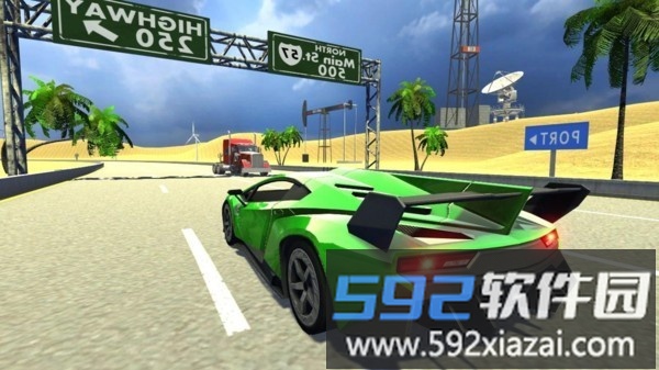 速度道路特技赛车游戏(charger racing)截图1