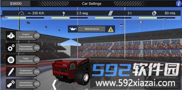 fx自由赛车无限金币版截图2