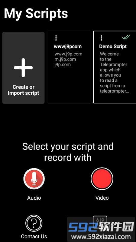 teleprompter video软件截图2