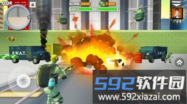 枪战大逃杀fps射击游戏截图1