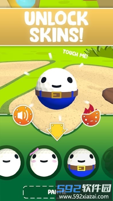 高尔夫冲冲冲游戏(golfup)截图1