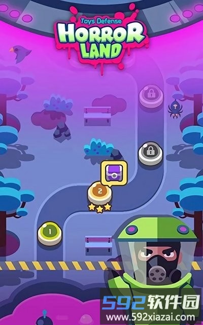 玩具塔防恐怖乐园游戏(horrorland)截图4