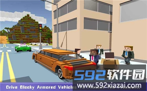 块状安全美国总统手机版(Blocky Security: USA President)截图3