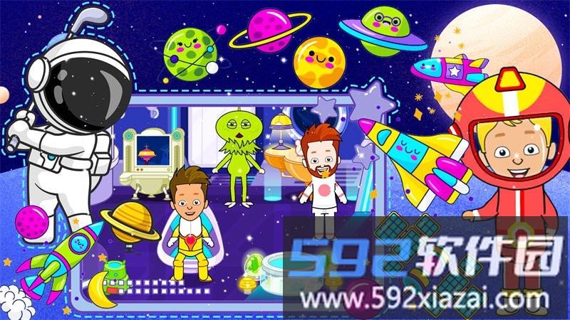 迷你生活太空仓小游戏截图3