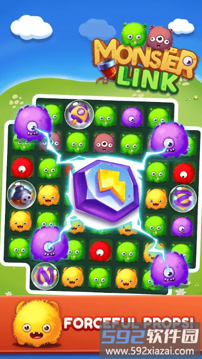 怪物链接比赛爆炸游戏(monster link)截图2