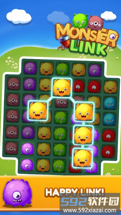 怪物链接比赛爆炸游戏(monster link)截图3