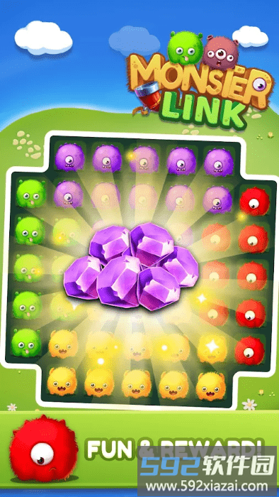 怪物链接比赛爆炸游戏(monster link)截图4