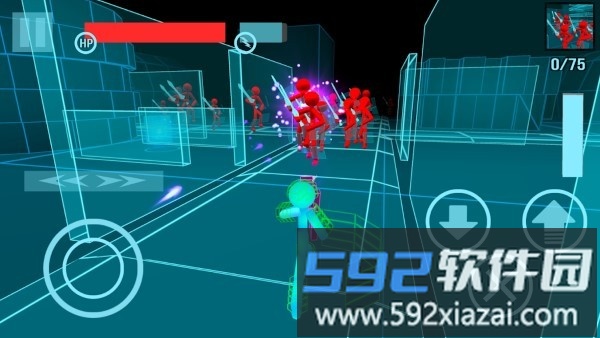 火柴人科技战争游戏(stickman neon gun warriors)截图4