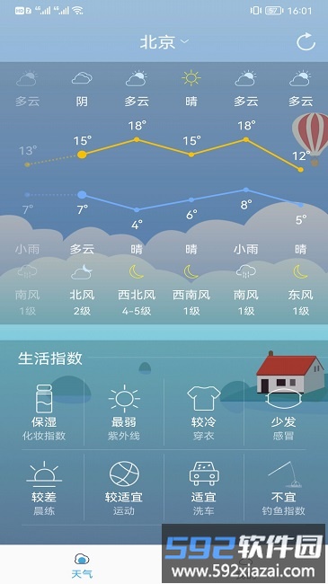 新趣天气app截图3