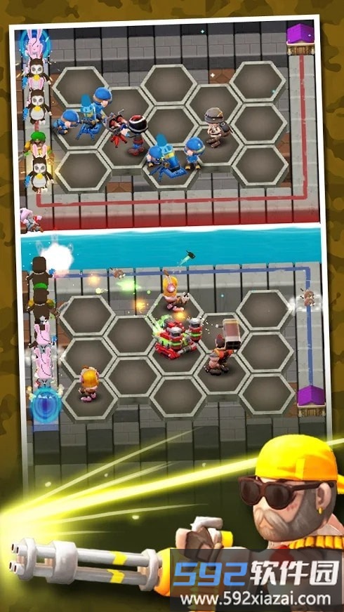军玩具塔防手游截图1