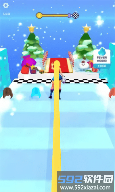 头发运行3d(hair run 3d)截图2