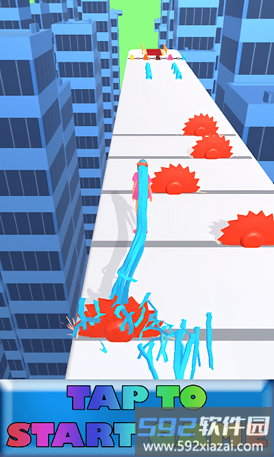 头发运行3d(hair run 3d)截图3