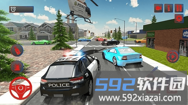 警车模拟器追缉游戏截图3
