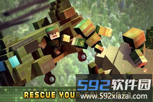 方块人救援队官方版(dustoff heli rescue)截图2