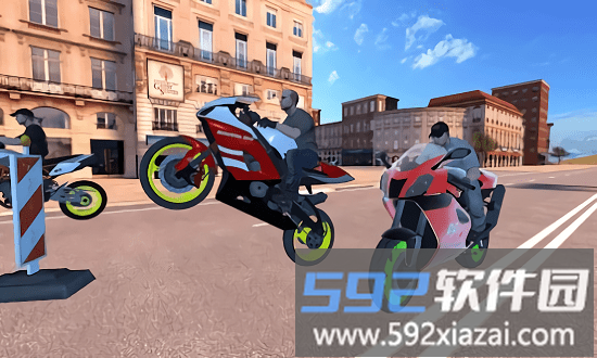 山顶特技摩托游戏截图3