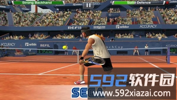 网球挑战赛游戏截图3