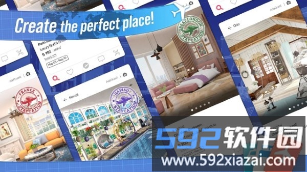 家居设计居家改造游戏(staycation)截图1
