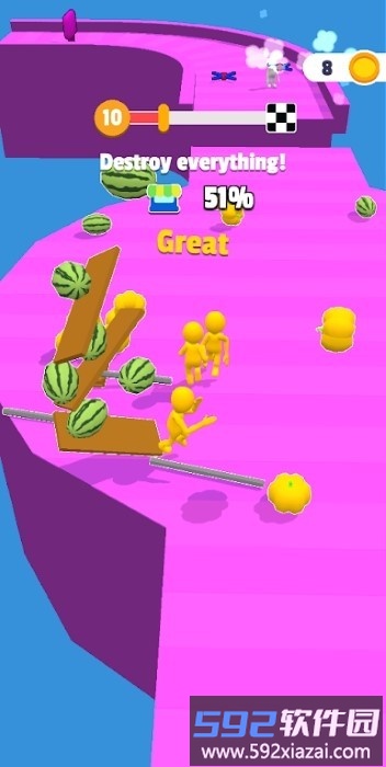 毁灭者奔跑游戏(destroyer runner)截图3