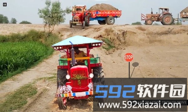 乡村拖拉机播种模拟器手机版(tractor trolley)截图4