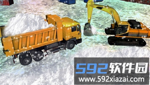 雪犁车驾驶3d